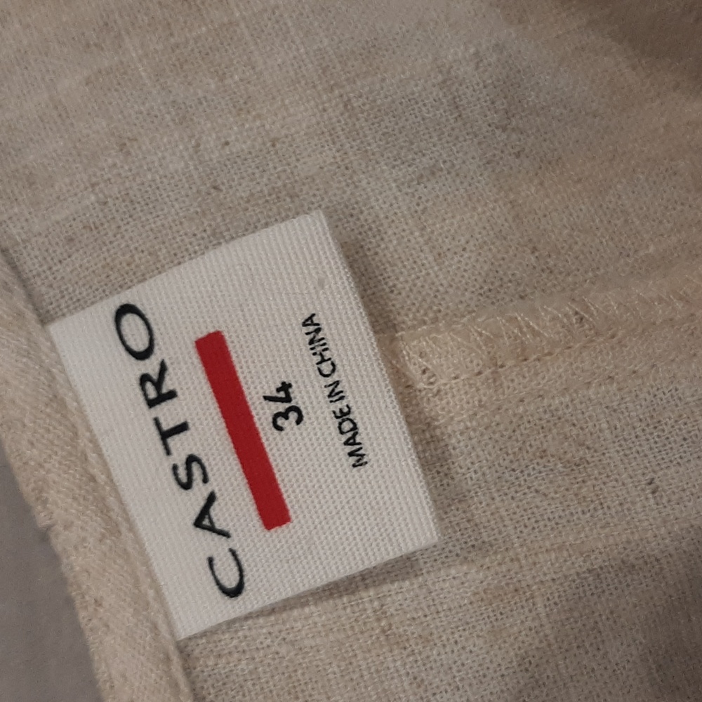 Linen blend jumpsuit - Picture 2 of 6